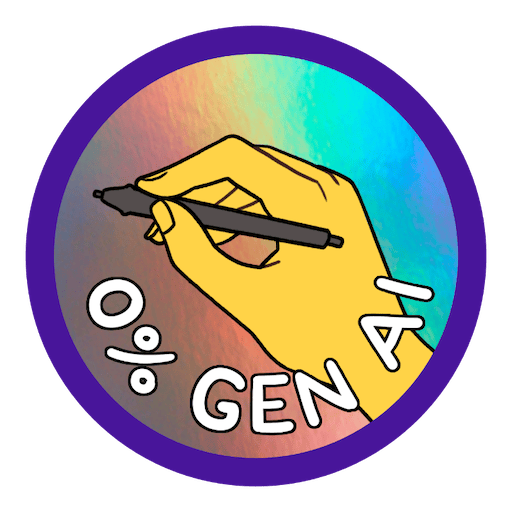 0% GenAI sticker – no generative AI was used in the making of Adaptory.